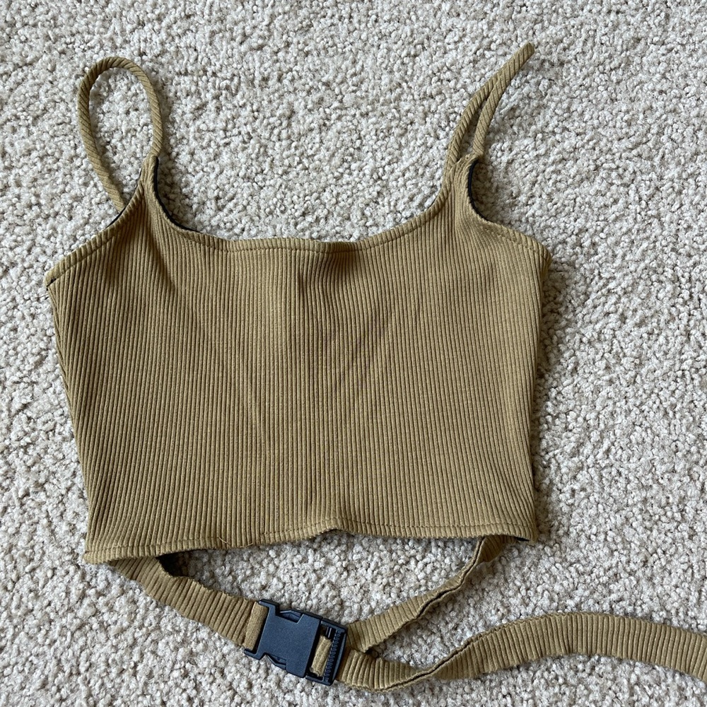 Ribbed tank top